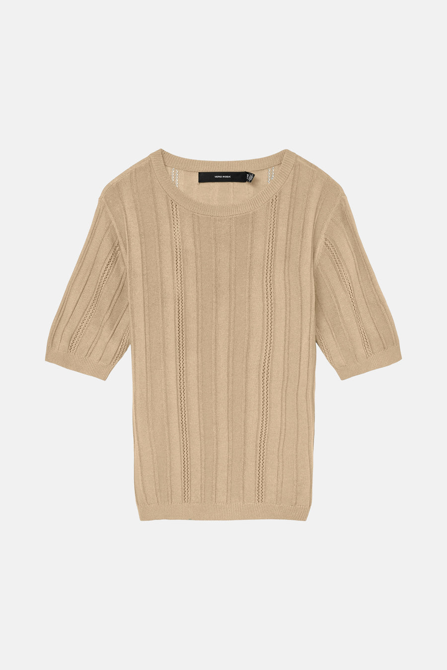 Pull à col rond - vert - VERO MODA®