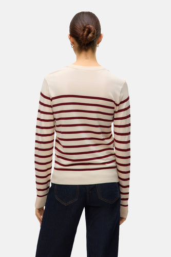 Pull à col rond - écru - VERO MODA® - 6