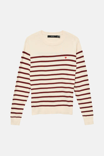 Pull à col rond - écru - VERO MODA® - 6