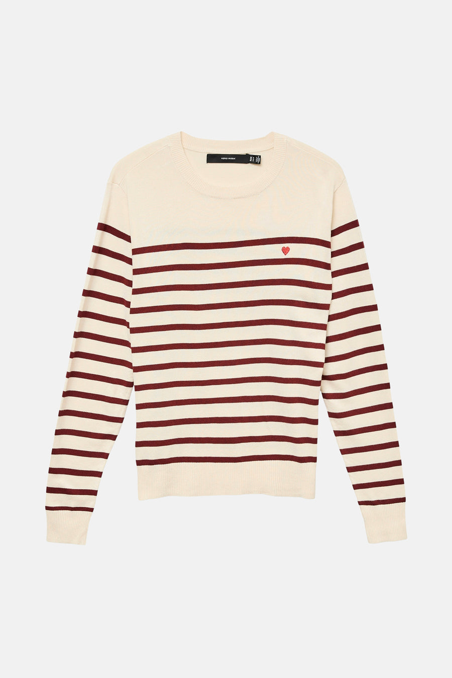 Pull à col rond - écru - VERO MODA® - 6