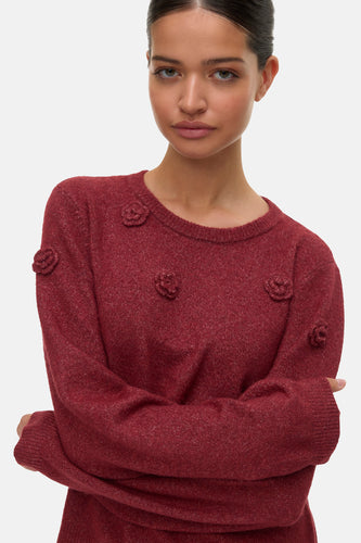 VMROSE LS O-NECK PULLOVER BOO