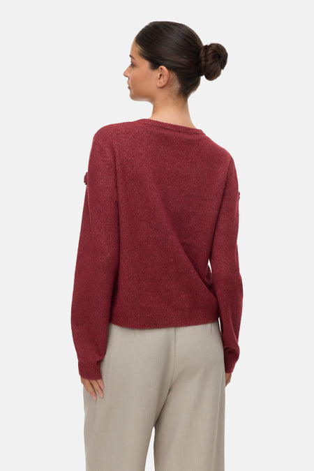 VMROSE LS O-NECK PULLOVER BOO