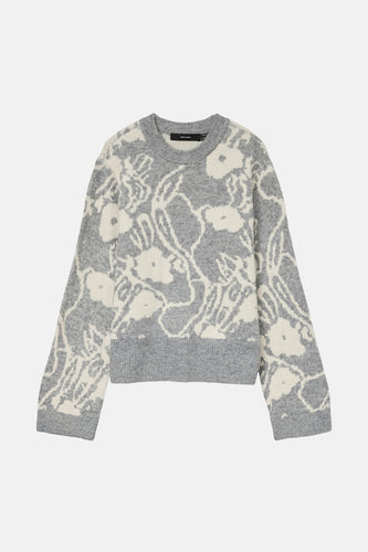 Pull à col rond - gris - VERO MODA®