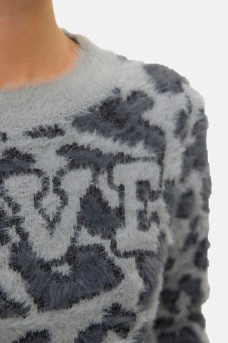 Pull à col rond - gris - VERO MODA®