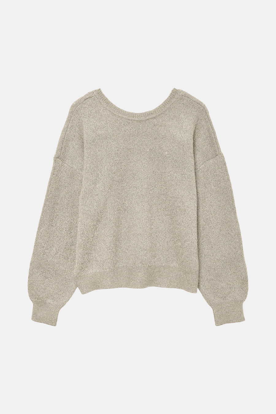 Pull à col rond - beige - VERO MODA®