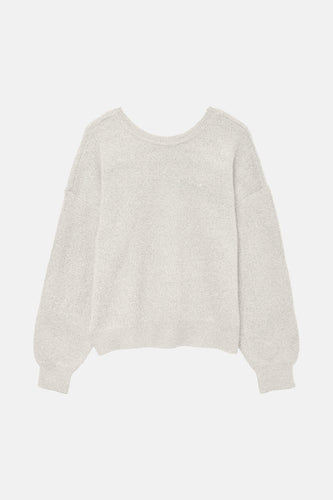 Pull à col rond - beige - VERO MODA®