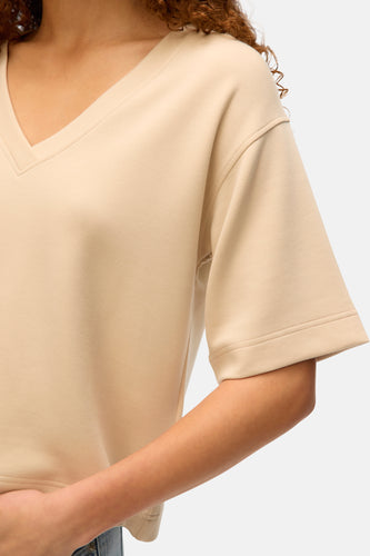 T-shirt à manches courtes - écru - VERO MODA®