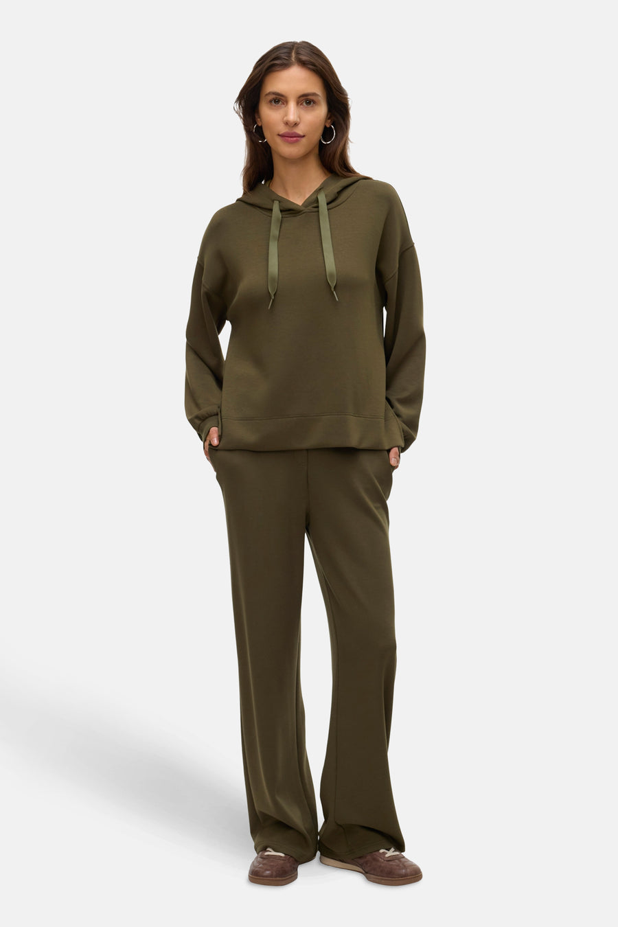 Sweat à capuche - vert - VERO MODA®