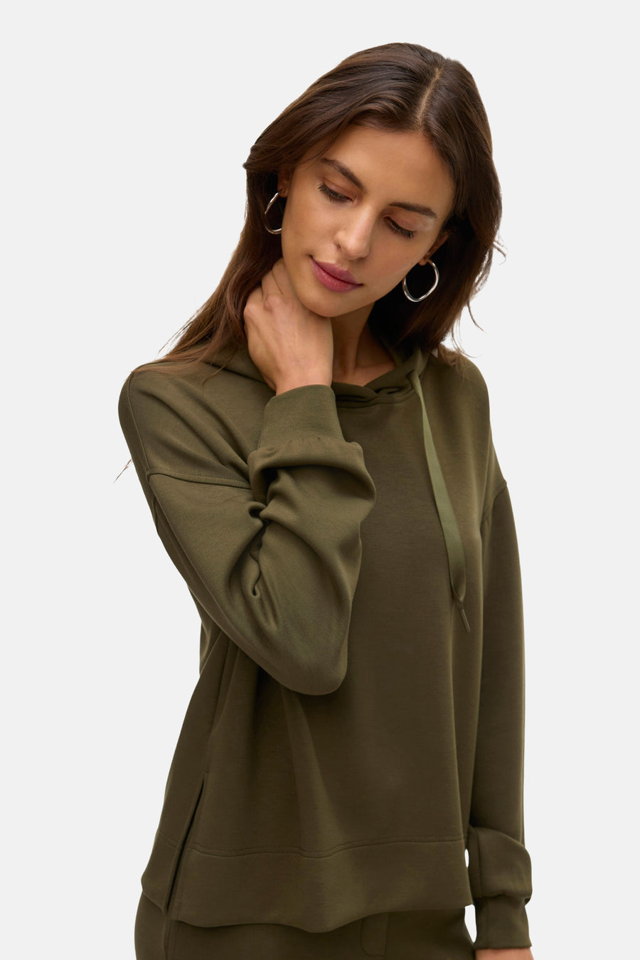 Sweat à capuche - vert - VERO MODA®