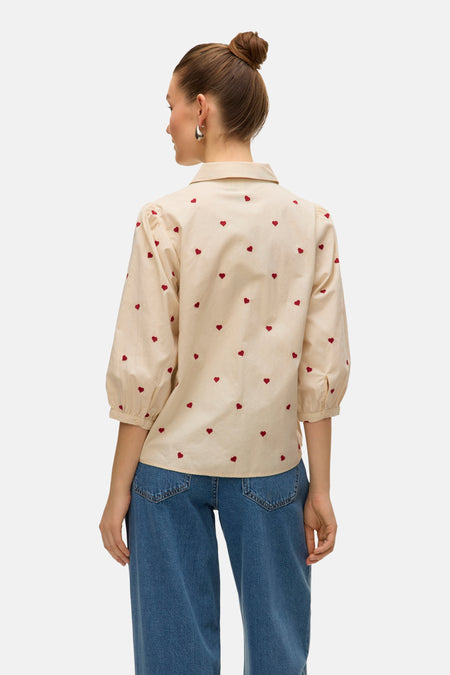 VMFEAT 3/4 SHIRT WVN BTQ GA