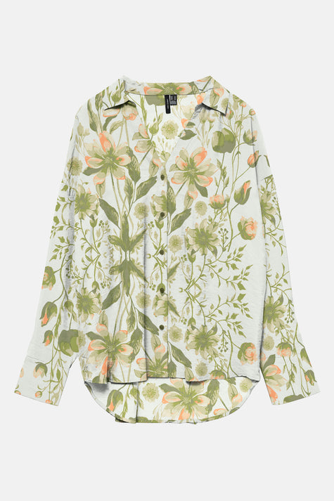 VMJOSIE LS OVERSIZE SHIRT WVN GA WM