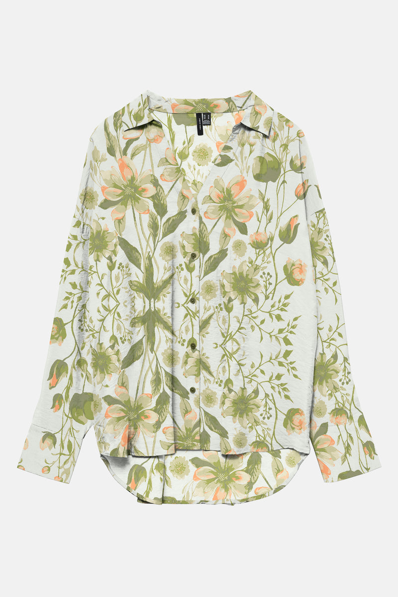 VMJOSIE LS OVERSIZE SHIRT WVN GA WM