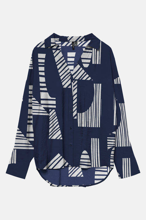 VMJOSIE LS OVERSIZE SHIRT WVN GA WM