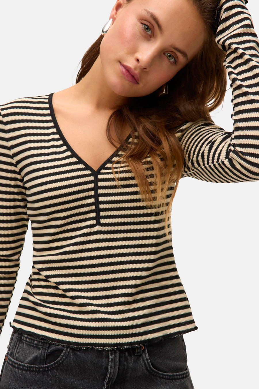 T-shirt à manches longues - Multicolore - VERO MODA® - 4