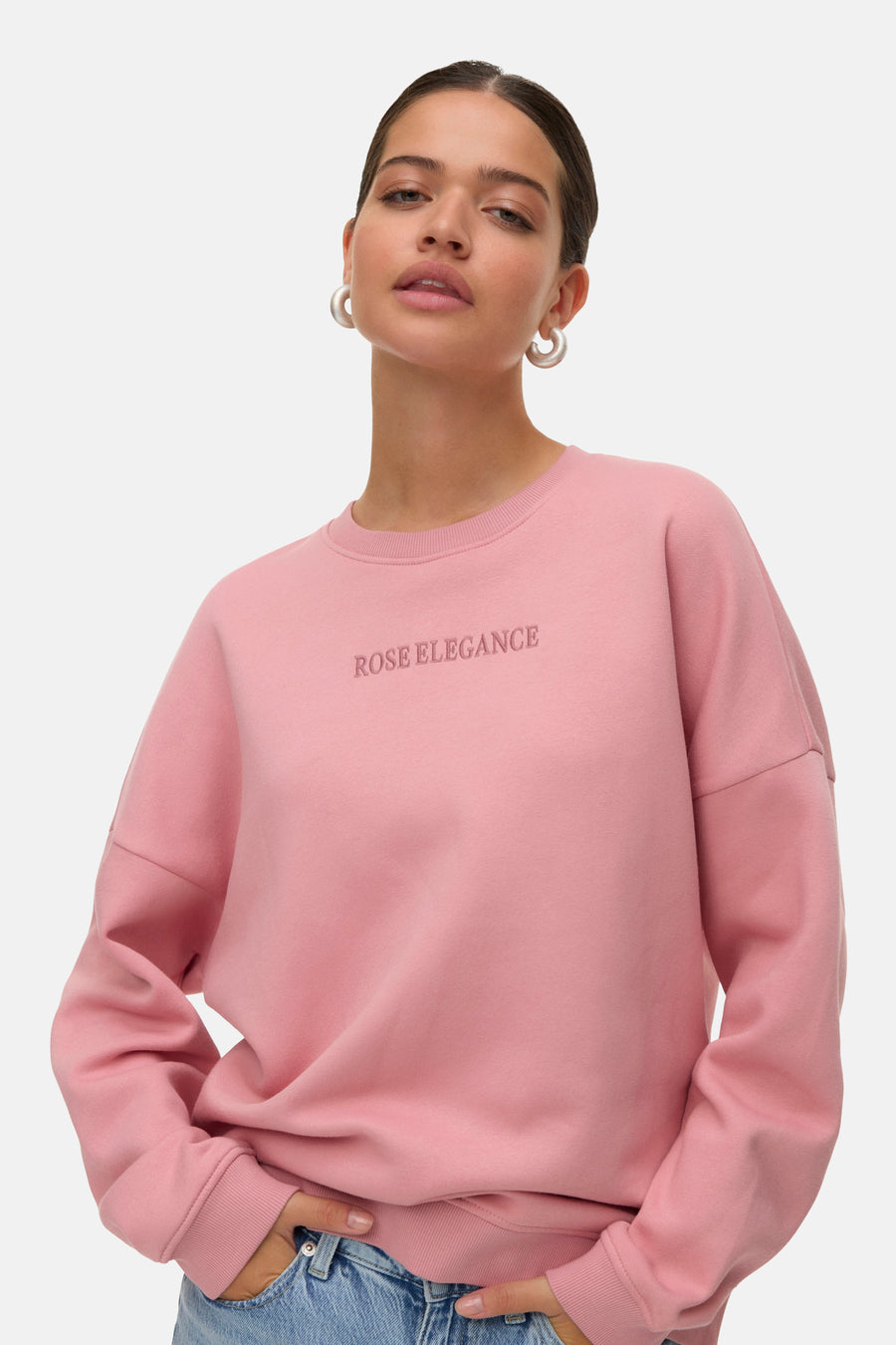 %VMCILLE BEA LS SWEAT BOX JRS GA