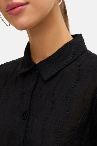 Chemise à manches courtes - noir - VERO MODA® - 6