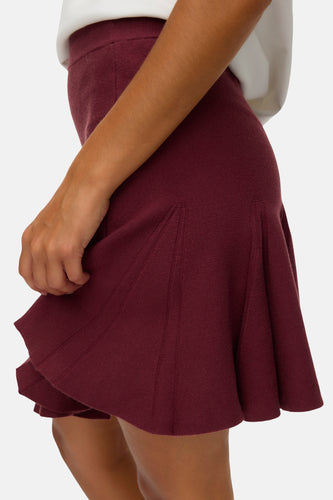 Jupe courte - Bordeaux - VERO MODA®