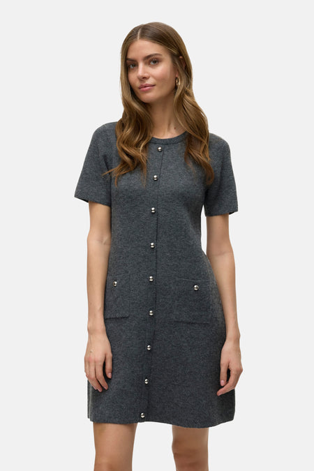 VMJOHANNA SS O-NECK DRESS EXP