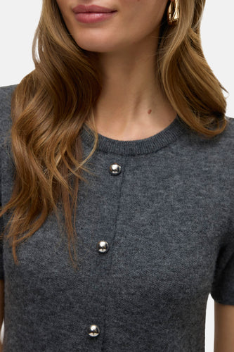 Robe à manches courtes - gris - VERO MODA®