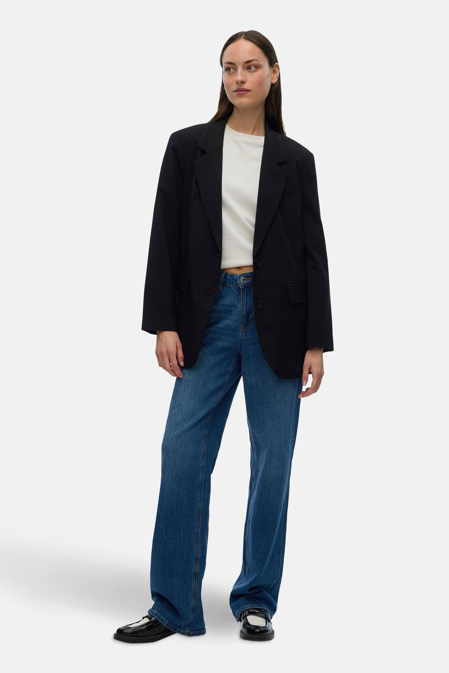 VMTAMI LS PINSTRIPE BLAZER