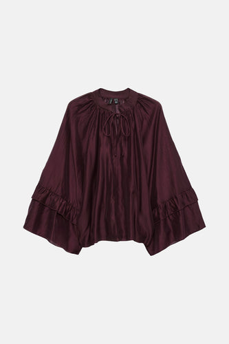 Blouse à manches longues - Bordeaux - VERO MODA® - 6