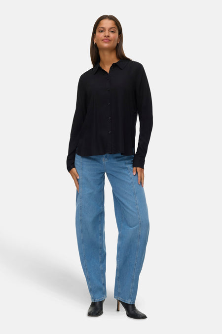 VMBUMPY L/S BASIC SHIRT WVN GA NOOS