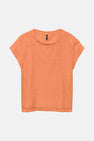 Blouse à manches courtes - orange