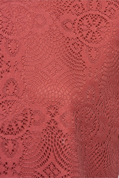 VMNINA SS CROCHET O-NECK T-SHIRT JRS BTQ