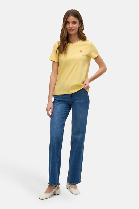 VMNAJA S/S O-NECK T-SHIRT JRS BTQ GA