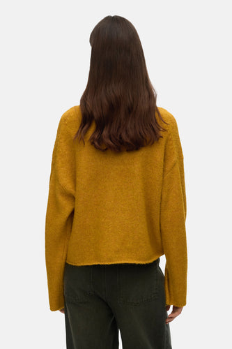 Pull à col roulé - jaune - VERO MODA®