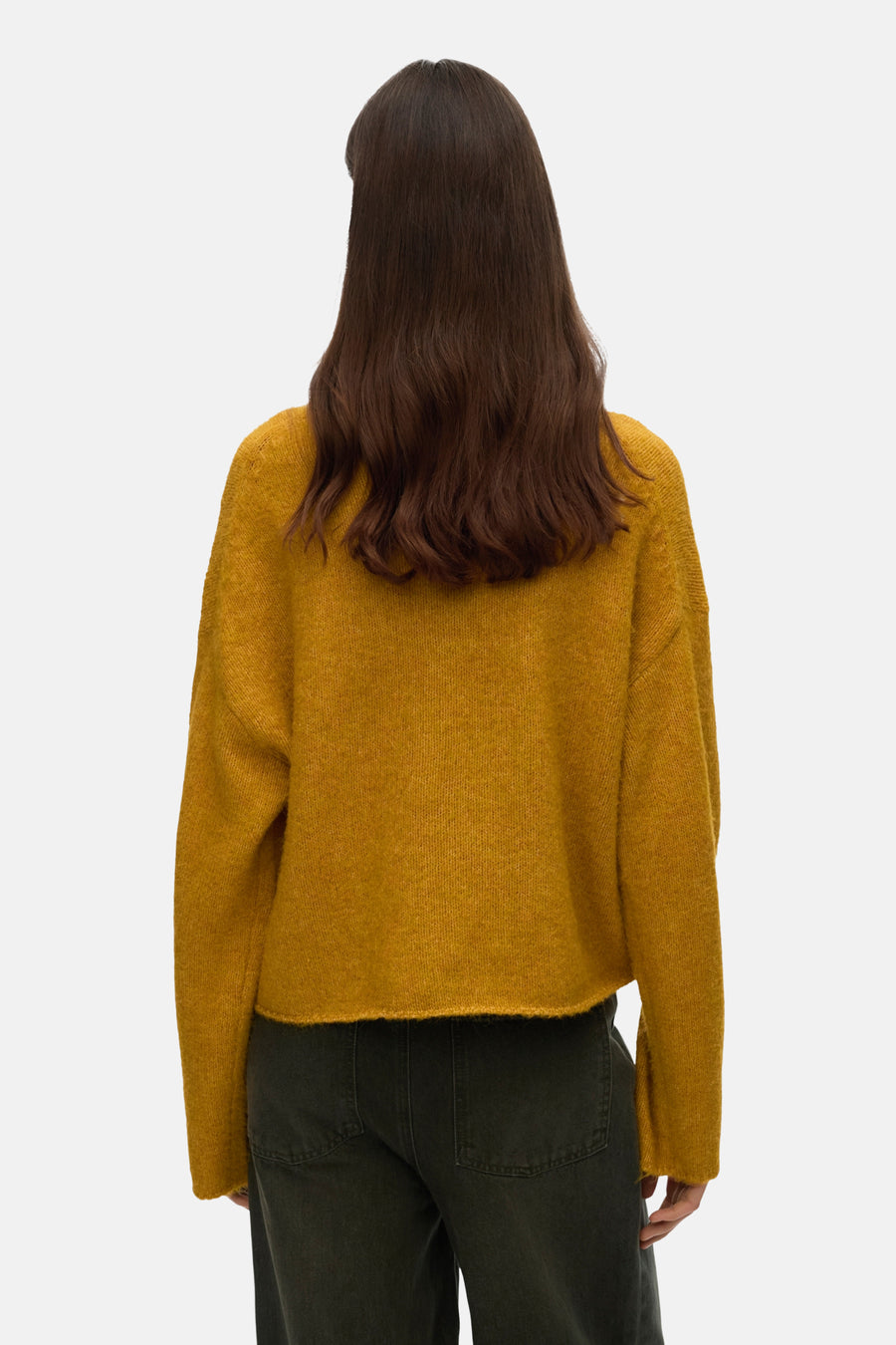 Pull à col roulé - jaune - VERO MODA®