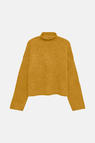 Pull à col roulé - jaune - VERO MODA®
