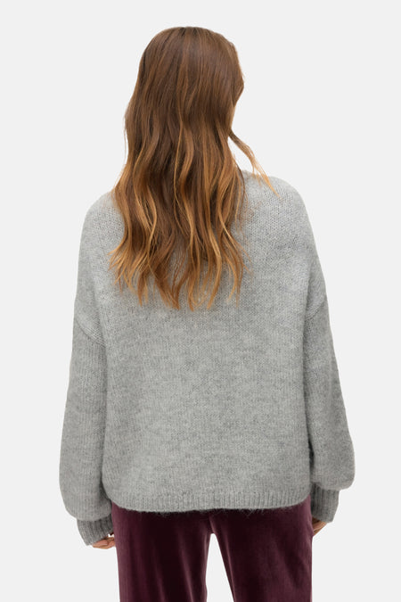 Pull col O gris - VERO MODA®