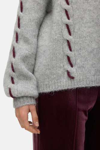 Pull col O gris - VERO MODA® - VERO MODA® - 6