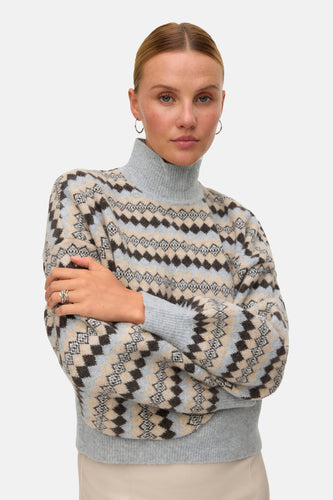 Pull à col roulé - Multicolore - VERO MODA®