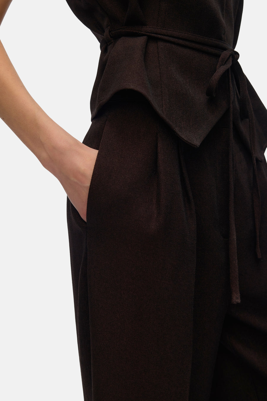 Pantalon - brun - VERO MODA® - 4