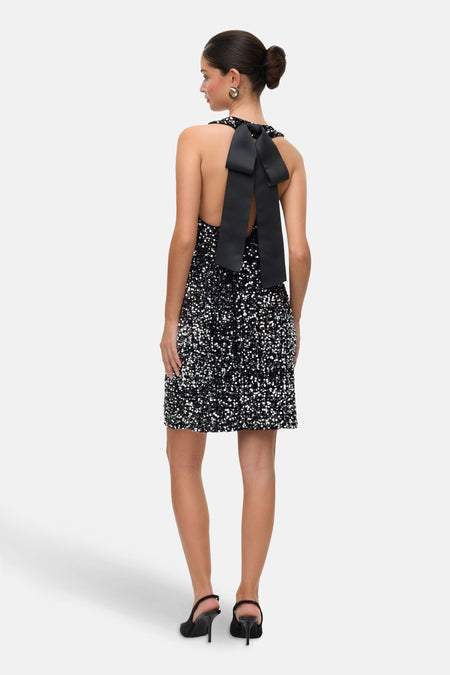 VMBELLA SL O-NECK SHORT SQ DRESS JRS GA