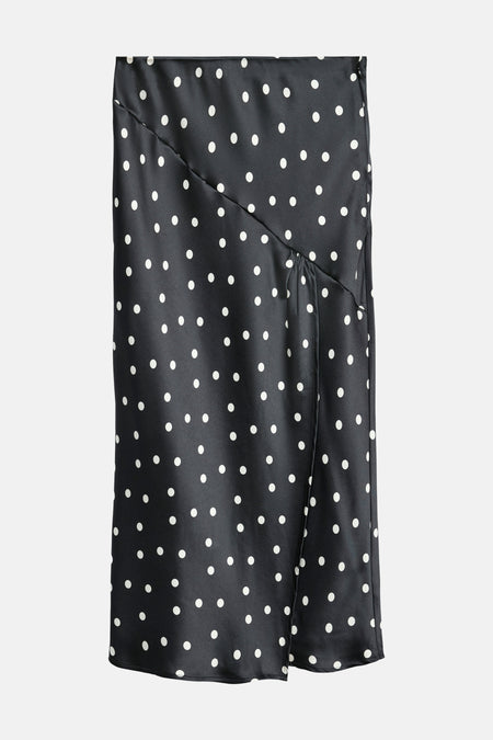 %VMKIMA 7/8 SLIT SKIRT WVN GA