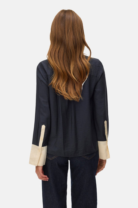 VMGYNICE LS SHIRT WVN BTQ GA