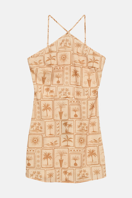 VMBIRDIE HALTERNECK MINI DRESS EXP