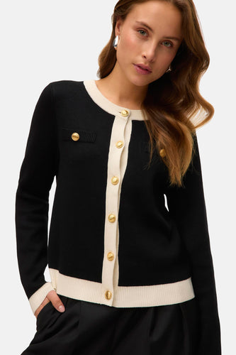 VMOLI LS O-NECK CARDIGAN