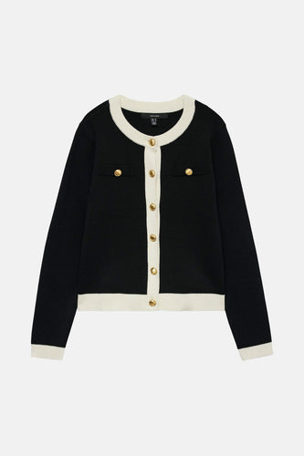 VMOLI LS O-NECK CARDIGAN