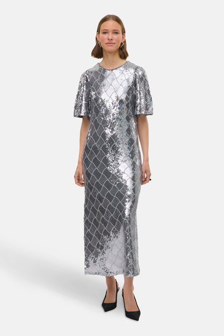 VMMILKA 2/4 7/8 DRESS WVN