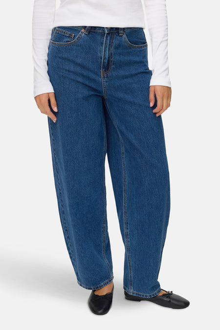 VMBILLIE HR BARREL ANK JEANS LI3142 NOOS