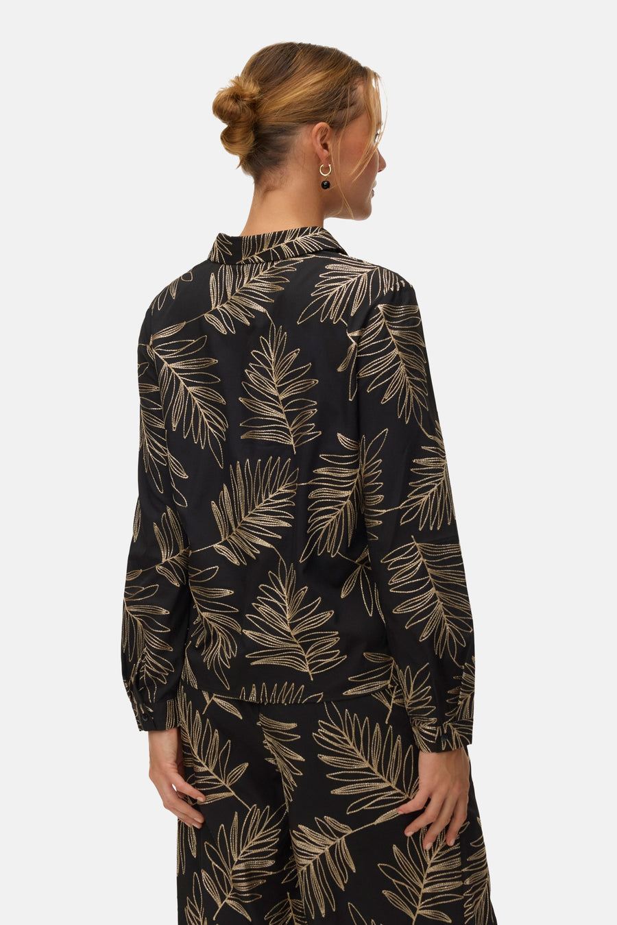 Chemise à manches longues - noir - VERO MODA® - 3