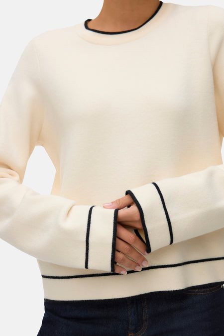 Pull col O Écru - VERO MODA®