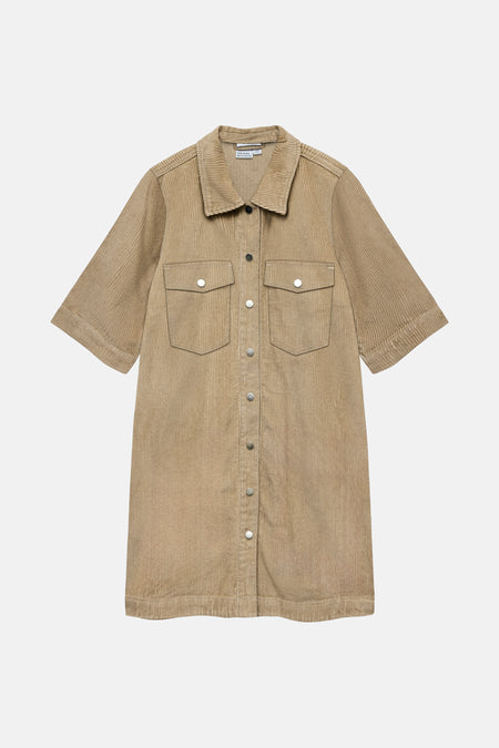 VMFENJA 2/4 SHORT CORDUROY DRESS NOOS