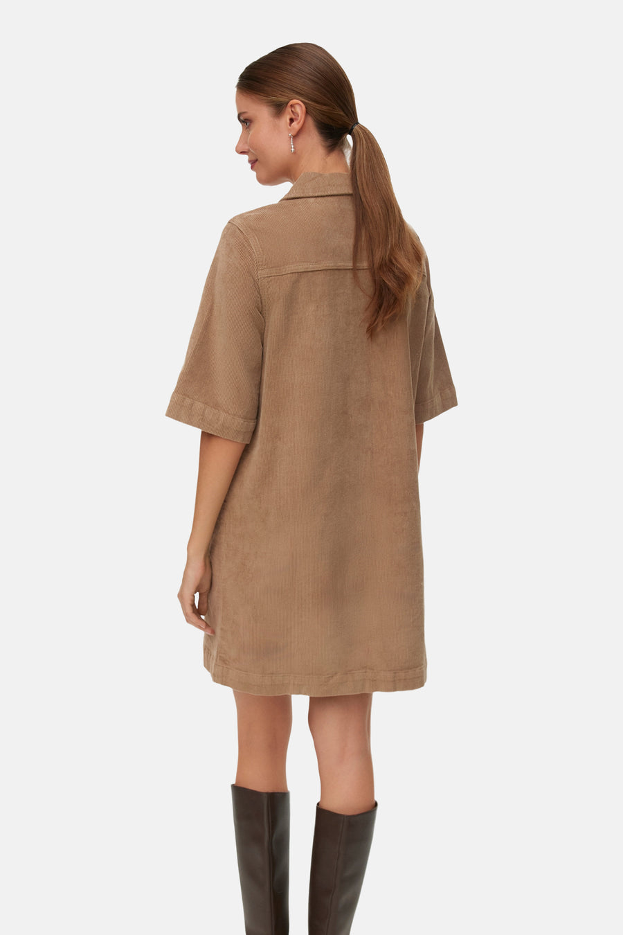 VMFENJA 2/4 SHORT CORDUROY DRESS NOOS - VERO MODA®