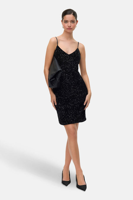 VMHOKA SQ S/L SHORT DRESS JRS BTQ