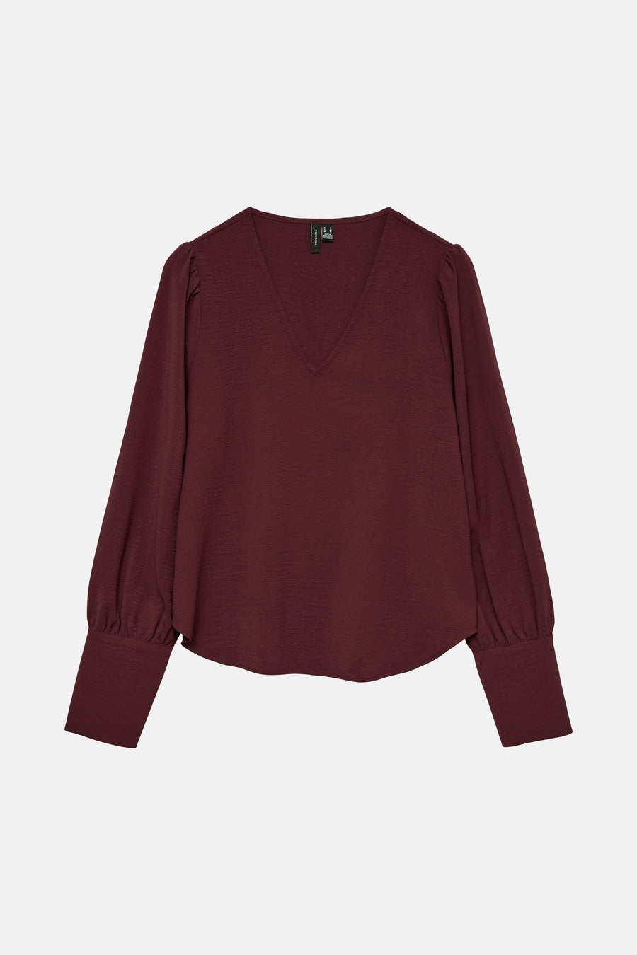 Blouse à manches longues - Bordeaux - VERO MODA®